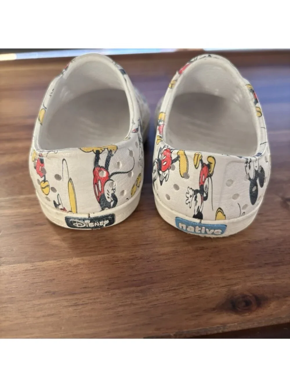 Native Jefferson Mickey Mouse Water Shoes‎ TODDLER Size 5C Beach Disney Trip